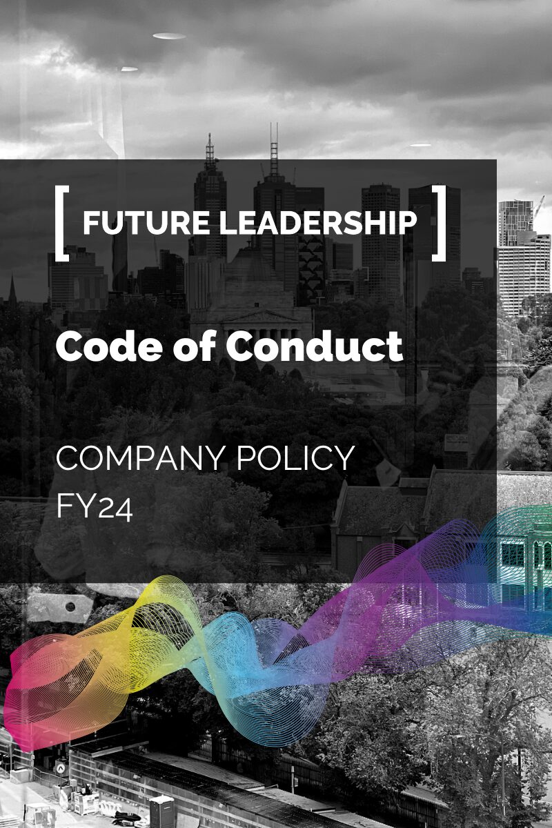 Code of Conduct - Future Leadership